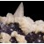 Calcite on Fluorite and Dolomite Moscona Mine M05530
